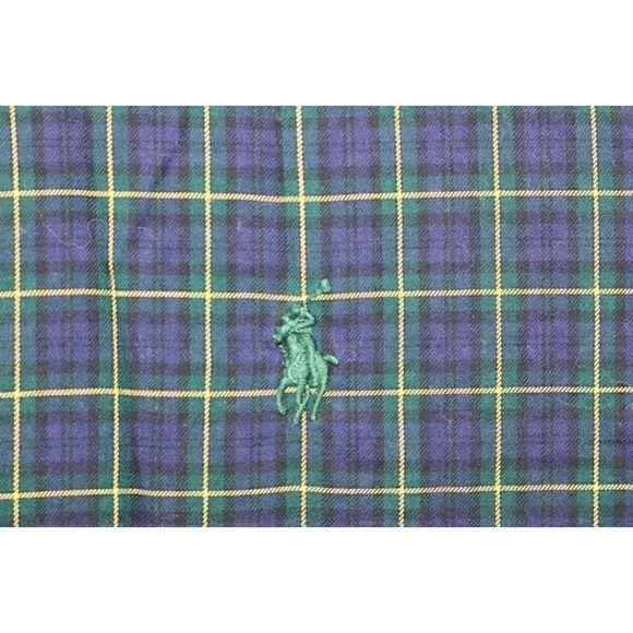 Men's Ralph Lauren Classic Fit Long Sleeve Shirt-Plaid-XL-Button Down - Picture 2 of 9